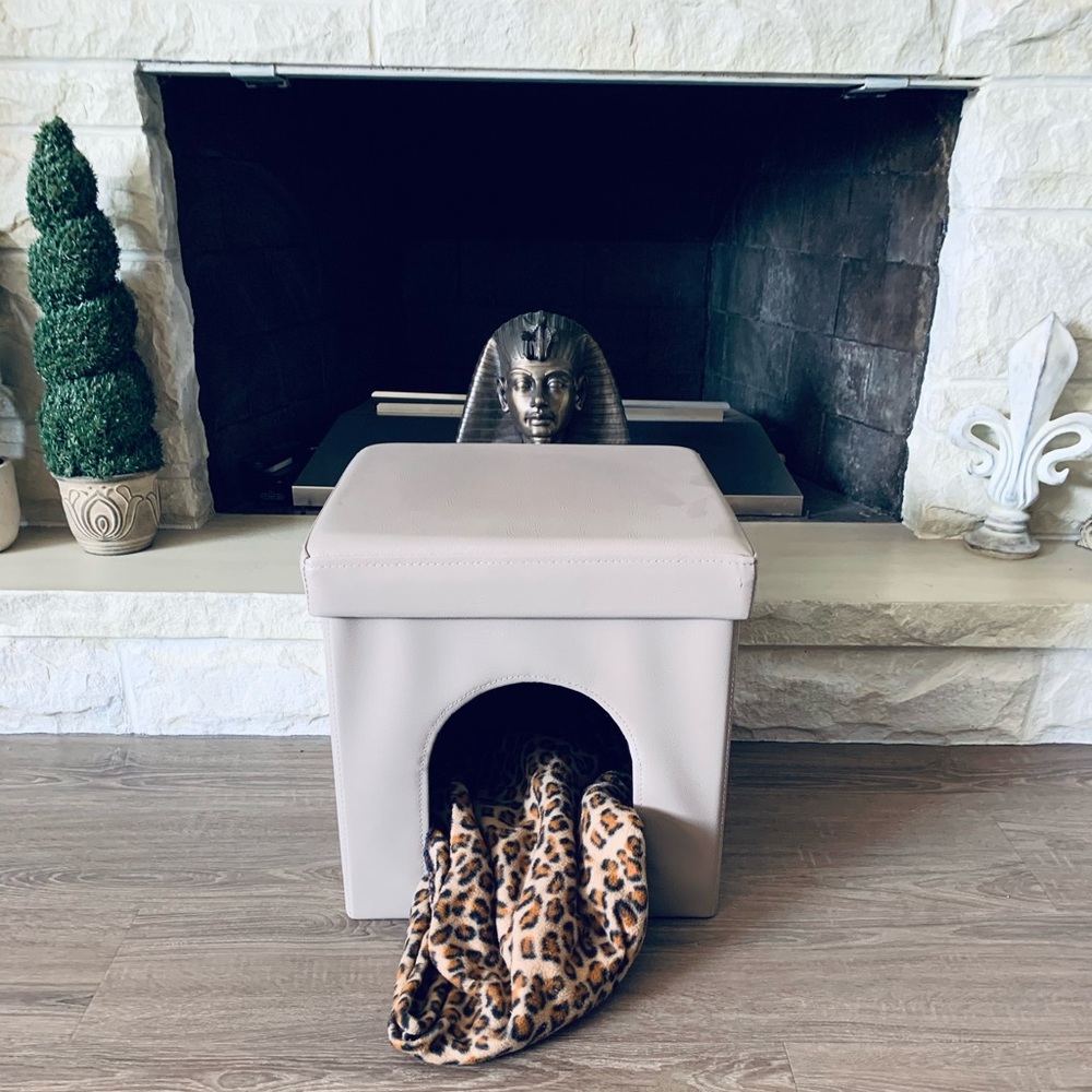 Ottoman pet bed